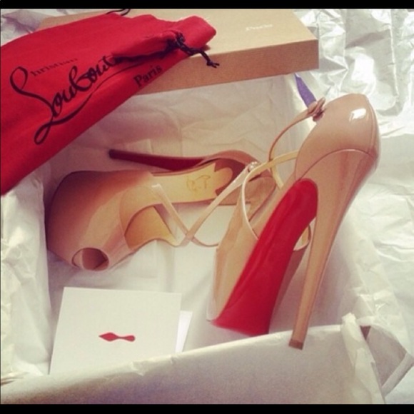 Christian Louboutin Shoes - Christian Louboutin Exagona 160MM pumps Nude